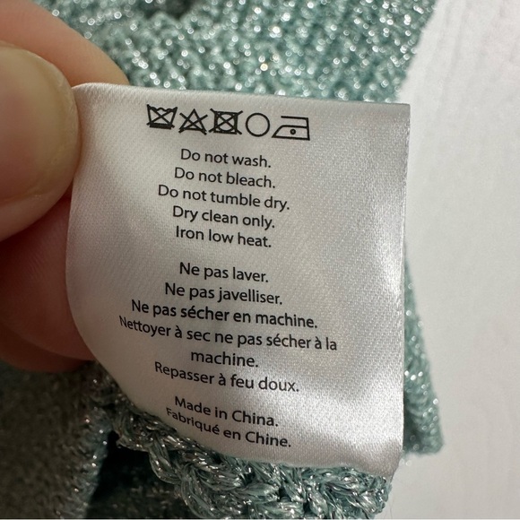 Mestiza New York Enya Sweater short sleeve cable knit top XS - Picture 9 of 10